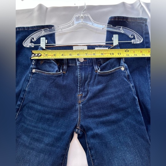 FRAME Le High Straight Dark Wash Jeans Women’s Size 23 - Picture 8 of 8